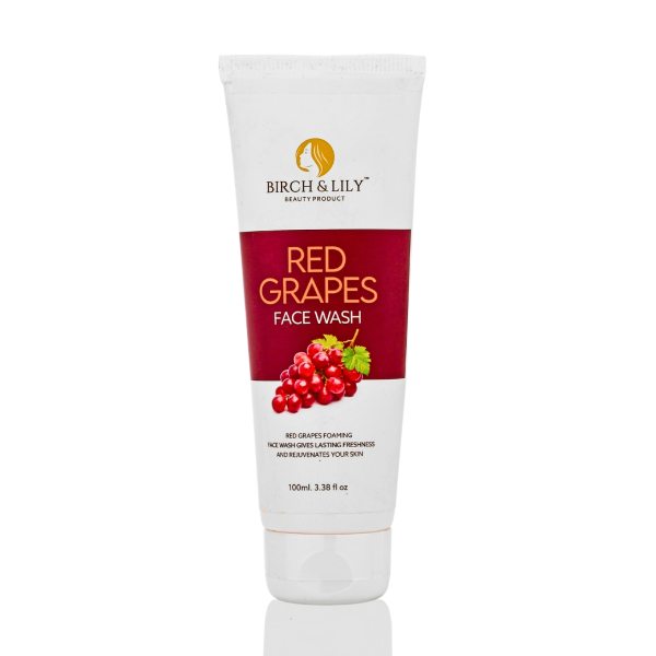 Birch And Lily Red Grapes Face Wash 100ml 