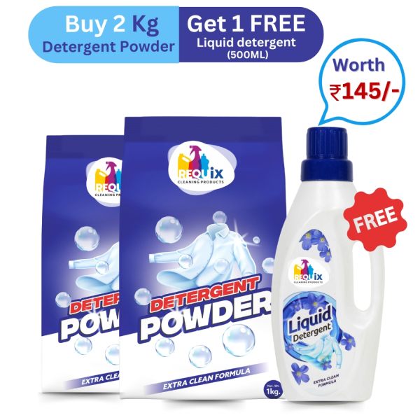 Requix Detergent Powder Pack Of 2 Detergents