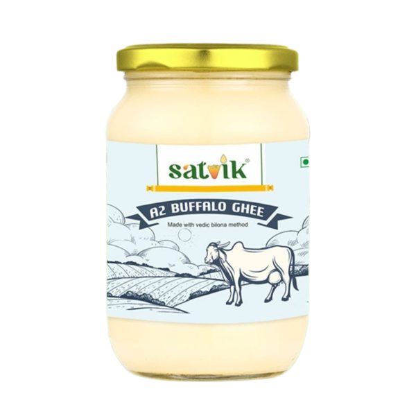 Satvik A2 Buffalo Ghee 500ML Ghee