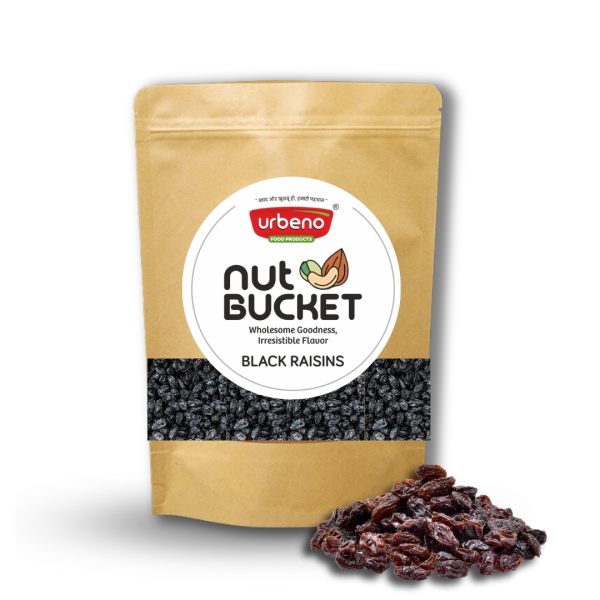 Urbeno Nut Bucket Black Raisins 200g 